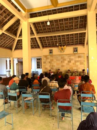 SOSIALISASI BSPS OLEH PENDAMPING (BSPS) DAN KEPALA DESA TAHUN 2026